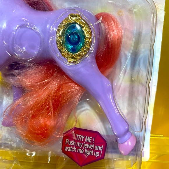 MAGIC TOUCH PONY VTG 1996 JEWEL PONY SHANNON JEWELS LIGHT UP & BLINK - Picture 12 of 16